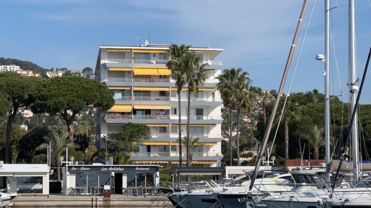 Seafront - Beautiful Flat With Aircon And Comfortable Loggia Vallauris Luaran gambar